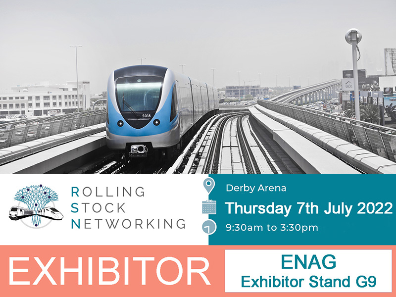 ENAG will be present on RSN 2022 -  the full scale rail show for rail professionals