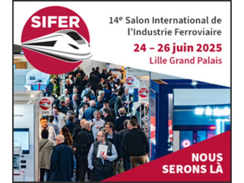 From 24 to 26 June 2025, ENAG will be present at the SIFER exhibition at the Grand Palais in Lille - Booth 3-130